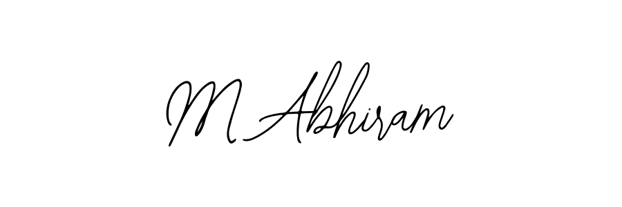 It looks lik you need a new signature style for name M Abhiram. Design unique handwritten (Bearetta-2O07w) signature with our free signature maker in just a few clicks. M Abhiram signature style 12 images and pictures png