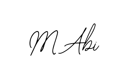 Similarly Bearetta-2O07w is the best handwritten signature design. Signature creator online .You can use it as an online autograph creator for name M Abi. M Abi signature style 12 images and pictures png