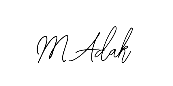 Best and Professional Signature Style for M Adak. Bearetta-2O07w Best Signature Style Collection. M Adak signature style 12 images and pictures png