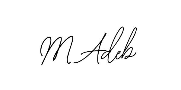 Best and Professional Signature Style for M Adeb. Bearetta-2O07w Best Signature Style Collection. M Adeb signature style 12 images and pictures png