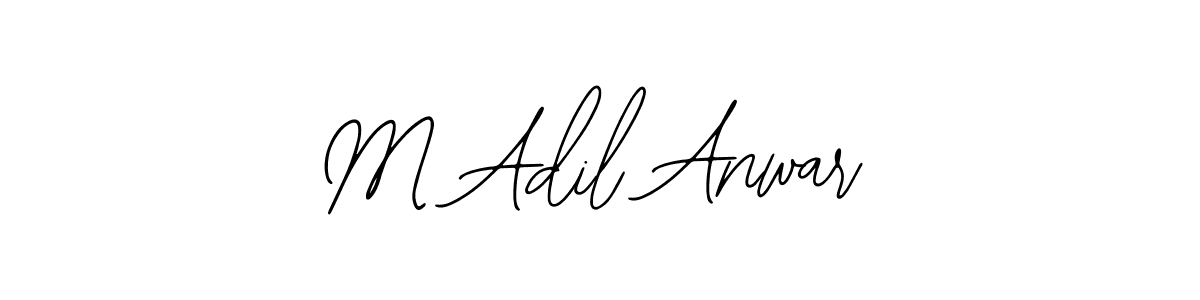 Use a signature maker to create a handwritten signature online. With this signature software, you can design (Bearetta-2O07w) your own signature for name M Adil Anwar. M Adil Anwar signature style 12 images and pictures png