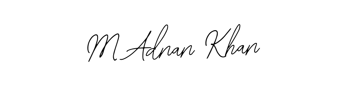 Make a beautiful signature design for name M Adnan Khan. With this signature (Bearetta-2O07w) style, you can create a handwritten signature for free. M Adnan Khan signature style 12 images and pictures png