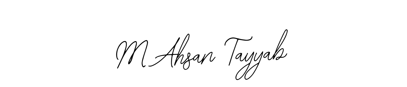 How to Draw M Ahsan Tayyab signature style? Bearetta-2O07w is a latest design signature styles for name M Ahsan Tayyab. M Ahsan Tayyab signature style 12 images and pictures png