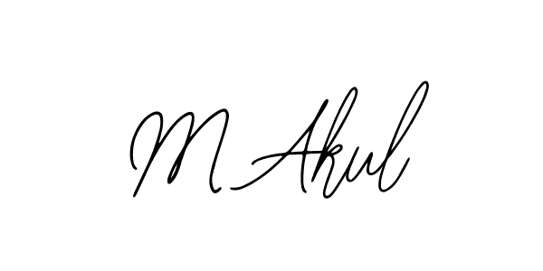 You can use this online signature creator to create a handwritten signature for the name M Akul. This is the best online autograph maker. M Akul signature style 12 images and pictures png