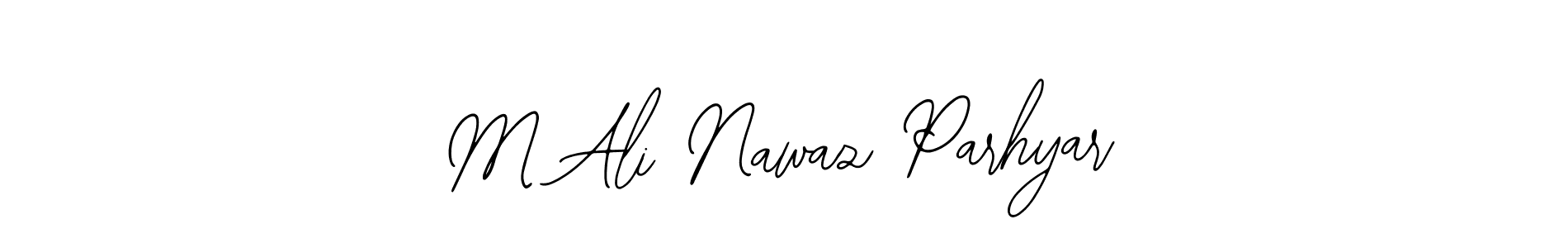 You can use this online signature creator to create a handwritten signature for the name M Ali Nawaz Parhyar. This is the best online autograph maker. M Ali Nawaz Parhyar signature style 12 images and pictures png