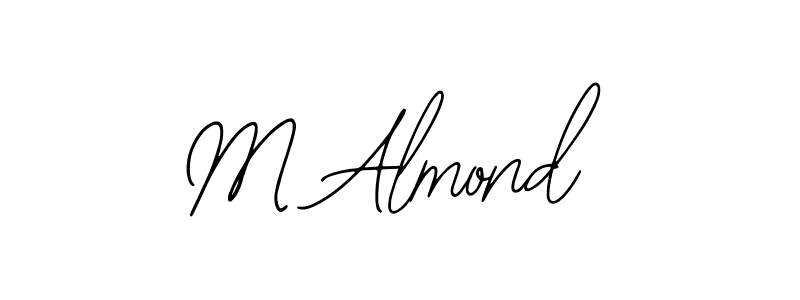 Design your own signature with our free online signature maker. With this signature software, you can create a handwritten (Bearetta-2O07w) signature for name M Almond. M Almond signature style 12 images and pictures png