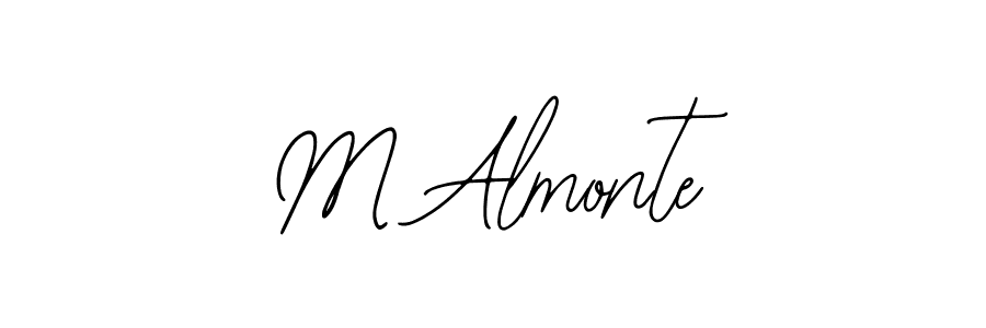 How to make M Almonte signature? Bearetta-2O07w is a professional autograph style. Create handwritten signature for M Almonte name. M Almonte signature style 12 images and pictures png
