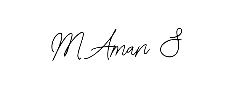 You can use this online signature creator to create a handwritten signature for the name M Aman S. This is the best online autograph maker. M Aman S signature style 12 images and pictures png