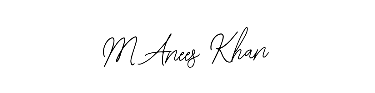 How to Draw M Anees Khan signature style? Bearetta-2O07w is a latest design signature styles for name M Anees Khan. M Anees Khan signature style 12 images and pictures png