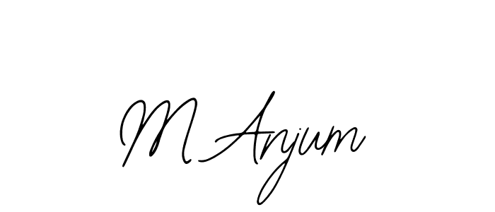 Here are the top 10 professional signature styles for the name M Anjum. These are the best autograph styles you can use for your name. M Anjum signature style 12 images and pictures png