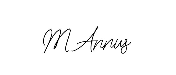 Use a signature maker to create a handwritten signature online. With this signature software, you can design (Bearetta-2O07w) your own signature for name M Annus. M Annus signature style 12 images and pictures png
