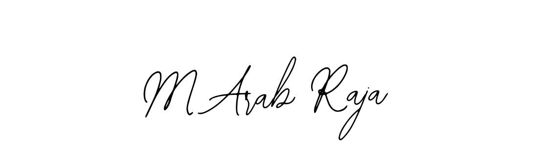 Make a beautiful signature design for name M Arab Raja. Use this online signature maker to create a handwritten signature for free. M Arab Raja signature style 12 images and pictures png