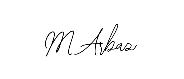 Design your own signature with our free online signature maker. With this signature software, you can create a handwritten (Bearetta-2O07w) signature for name M Arbaz. M Arbaz signature style 12 images and pictures png