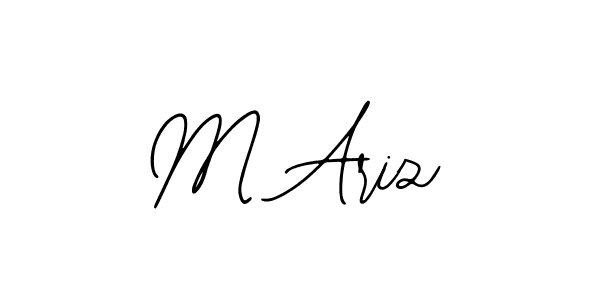 M Ariz stylish signature style. Best Handwritten Sign (Bearetta-2O07w) for my name. Handwritten Signature Collection Ideas for my name M Ariz. M Ariz signature style 12 images and pictures png