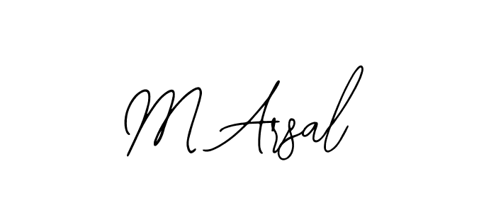 M Arsal stylish signature style. Best Handwritten Sign (Bearetta-2O07w) for my name. Handwritten Signature Collection Ideas for my name M Arsal. M Arsal signature style 12 images and pictures png