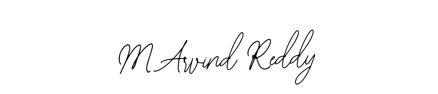 Best and Professional Signature Style for M Arvind Reddy. Bearetta-2O07w Best Signature Style Collection. M Arvind Reddy signature style 12 images and pictures png