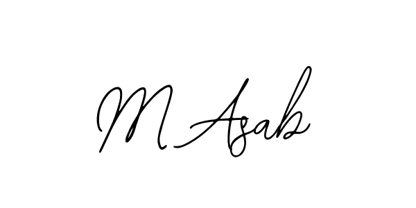 Best and Professional Signature Style for M Asab. Bearetta-2O07w Best Signature Style Collection. M Asab signature style 12 images and pictures png