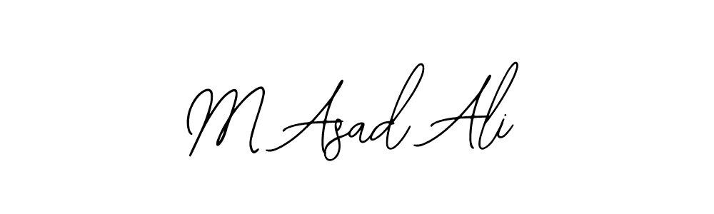 How to Draw M Asad Ali signature style? Bearetta-2O07w is a latest design signature styles for name M Asad Ali. M Asad Ali signature style 12 images and pictures png