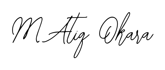 Personalize your online presence with M Atiq Okara signature rendered in elegant Bearetta-2O07w font. Great for website footers and blogs. M Atiq Okara signature style 12 images and pictures png