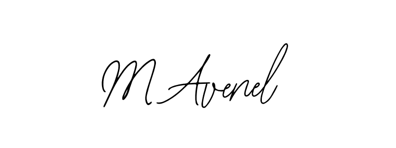 You should practise on your own different ways (Bearetta-2O07w) to write your name (M Avenel) in signature. don't let someone else do it for you. M Avenel signature style 12 images and pictures png