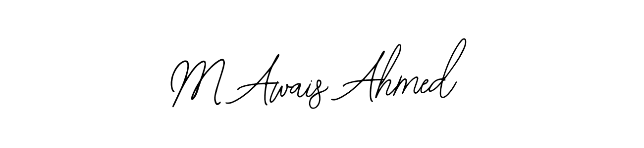 Create a beautiful signature design for name M Awais Ahmed. With this signature (Bearetta-2O07w) fonts, you can make a handwritten signature for free. M Awais Ahmed signature style 12 images and pictures png