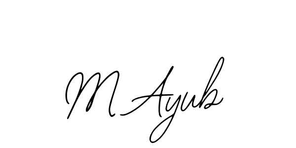 You can use this online signature creator to create a handwritten signature for the name M Ayub. This is the best online autograph maker. M Ayub signature style 12 images and pictures png