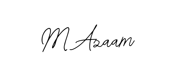 Best and Professional Signature Style for M Azaam. Bearetta-2O07w Best Signature Style Collection. M Azaam signature style 12 images and pictures png