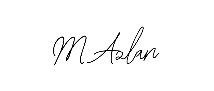 Similarly Bearetta-2O07w is the best handwritten signature design. Signature creator online .You can use it as an online autograph creator for name M Azlan. M Azlan signature style 12 images and pictures png