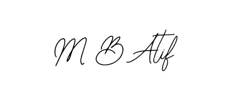 Make a short M B Atif signature style. Manage your documents anywhere anytime using Bearetta-2O07w. Create and add eSignatures, submit forms, share and send files easily. M B Atif signature style 12 images and pictures png