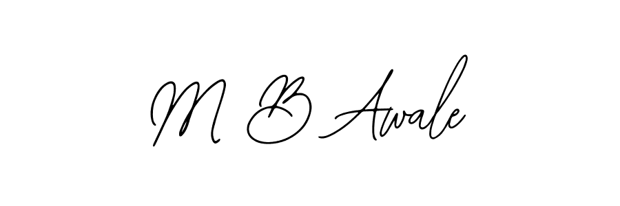 Here are the top 10 professional signature styles for the name M B Awale. These are the best autograph styles you can use for your name. M B Awale signature style 12 images and pictures png