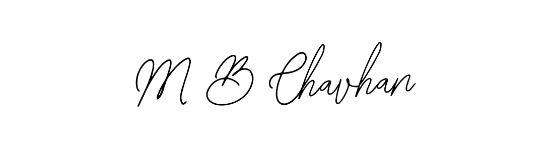 Also You can easily find your signature by using the search form. We will create M B Chavhan name handwritten signature images for you free of cost using Bearetta-2O07w sign style. M B Chavhan signature style 12 images and pictures png