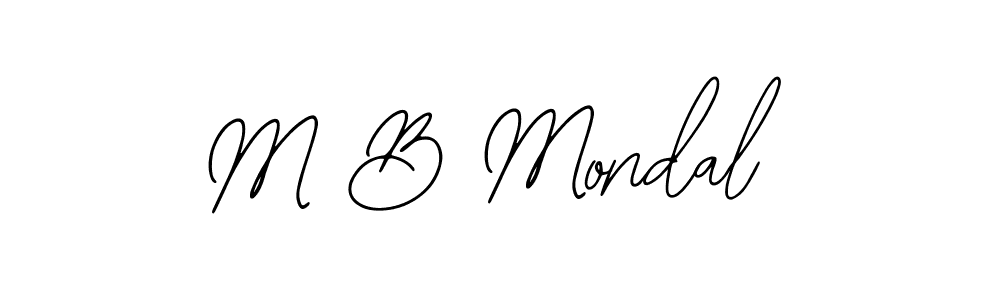 Similarly Bearetta-2O07w is the best handwritten signature design. Signature creator online .You can use it as an online autograph creator for name M B Mondal. M B Mondal signature style 12 images and pictures png