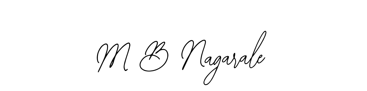 How to Draw M B Nagarale signature style? Bearetta-2O07w is a latest design signature styles for name M B Nagarale. M B Nagarale signature style 12 images and pictures png