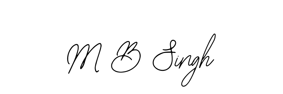 Best and Professional Signature Style for M B Singh. Bearetta-2O07w Best Signature Style Collection. M B Singh signature style 12 images and pictures png