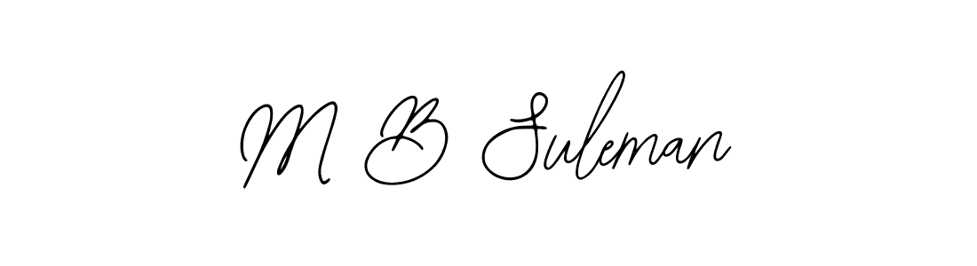 It looks lik you need a new signature style for name M B Suleman. Design unique handwritten (Bearetta-2O07w) signature with our free signature maker in just a few clicks. M B Suleman signature style 12 images and pictures png