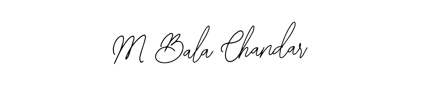 Once you've used our free online signature maker to create your best signature Bearetta-2O07w style, it's time to enjoy all of the benefits that M Bala Chandar name signing documents. M Bala Chandar signature style 12 images and pictures png