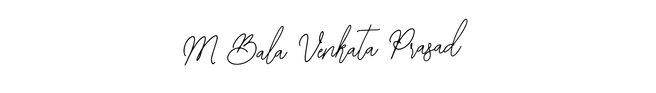 Also we have M Bala Venkata Prasad name is the best signature style. Create professional handwritten signature collection using Bearetta-2O07w autograph style. M Bala Venkata Prasad signature style 12 images and pictures png