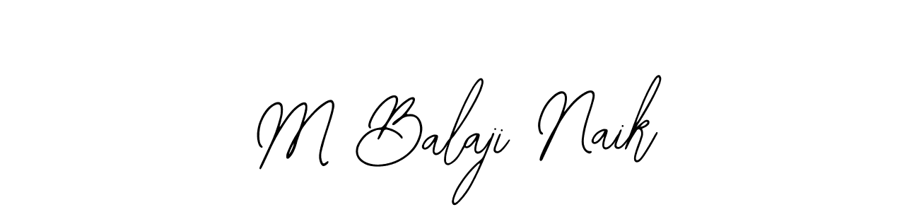 Make a short M Balaji Naik signature style. Manage your documents anywhere anytime using Bearetta-2O07w. Create and add eSignatures, submit forms, share and send files easily. M Balaji Naik signature style 12 images and pictures png
