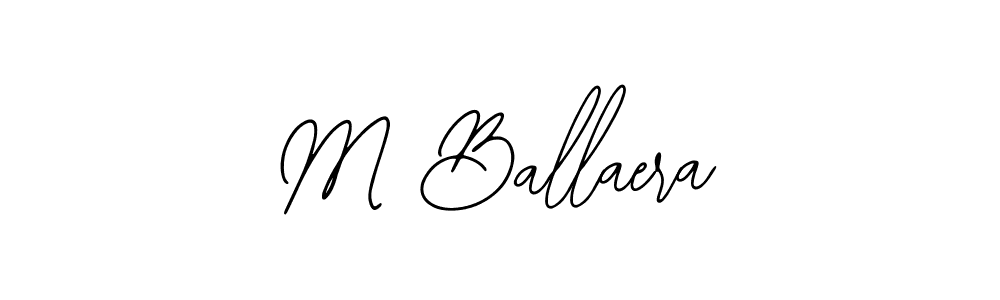 if you are searching for the best signature style for your name M Ballaera. so please give up your signature search. here we have designed multiple signature styles  using Bearetta-2O07w. M Ballaera signature style 12 images and pictures png