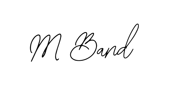 Once you've used our free online signature maker to create your best signature Bearetta-2O07w style, it's time to enjoy all of the benefits that M Band name signing documents. M Band signature style 12 images and pictures png