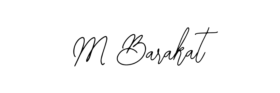 How to Draw M Barakat signature style? Bearetta-2O07w is a latest design signature styles for name M Barakat. M Barakat signature style 12 images and pictures png