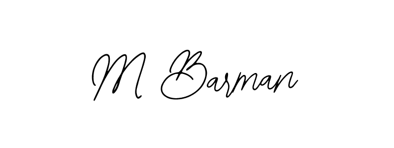 Design your own signature with our free online signature maker. With this signature software, you can create a handwritten (Bearetta-2O07w) signature for name M Barman. M Barman signature style 12 images and pictures png