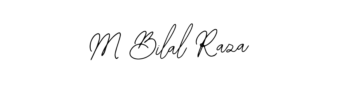 Design your own signature with our free online signature maker. With this signature software, you can create a handwritten (Bearetta-2O07w) signature for name M Bilal Raza. M Bilal Raza signature style 12 images and pictures png