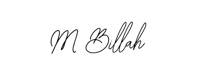 Once you've used our free online signature maker to create your best signature Bearetta-2O07w style, it's time to enjoy all of the benefits that M Billah name signing documents. M Billah signature style 12 images and pictures png