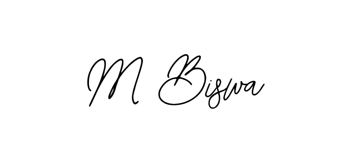 It looks lik you need a new signature style for name M Biswa. Design unique handwritten (Bearetta-2O07w) signature with our free signature maker in just a few clicks. M Biswa signature style 12 images and pictures png