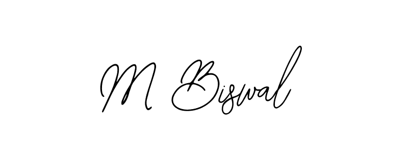 It looks lik you need a new signature style for name M Biswal. Design unique handwritten (Bearetta-2O07w) signature with our free signature maker in just a few clicks. M Biswal signature style 12 images and pictures png