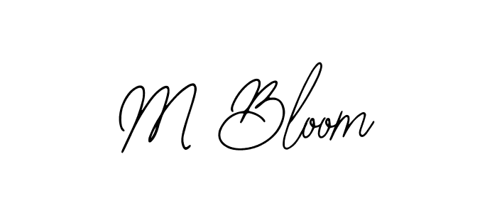 Make a beautiful signature design for name M Bloom. Use this online signature maker to create a handwritten signature for free. M Bloom signature style 12 images and pictures png