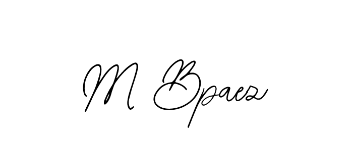 How to Draw M Bpaez signature style? Bearetta-2O07w is a latest design signature styles for name M Bpaez. M Bpaez signature style 12 images and pictures png