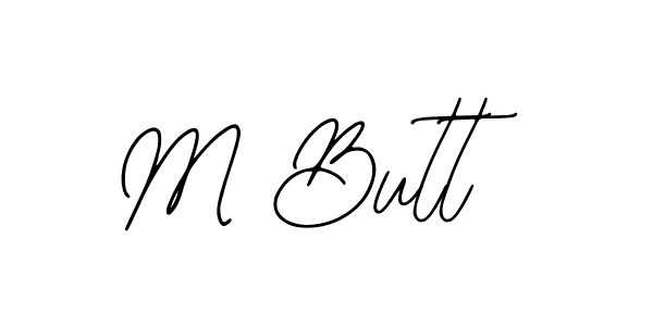 Also You can easily find your signature by using the search form. We will create M Butt name handwritten signature images for you free of cost using Bearetta-2O07w sign style. M Butt signature style 12 images and pictures png