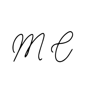 Use a signature maker to create a handwritten signature online. With this signature software, you can design (Bearetta-2O07w) your own signature for name M C. M C signature style 12 images and pictures png